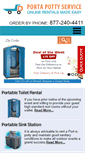 Mobile Screenshot of portapottyservice.com